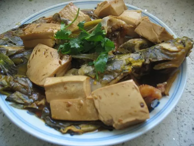 汪丫魚燒豆腐