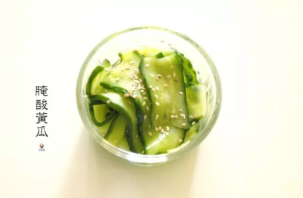 酸酸脆脆的腌黃瓜( Cucumber Salsa)
