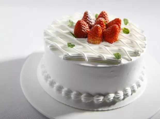 生日蛋糕裱花製作