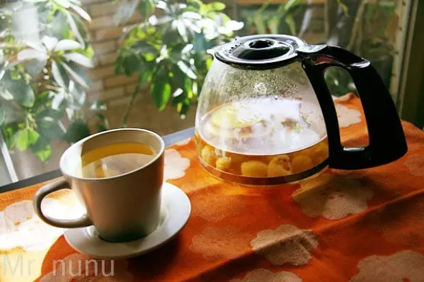 香橙桂圓茶