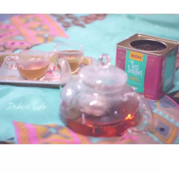 百香果玫瑰茶