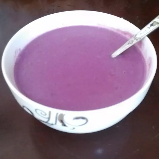 紫薯牛奶昔