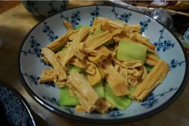 黃瓜炒腐竹