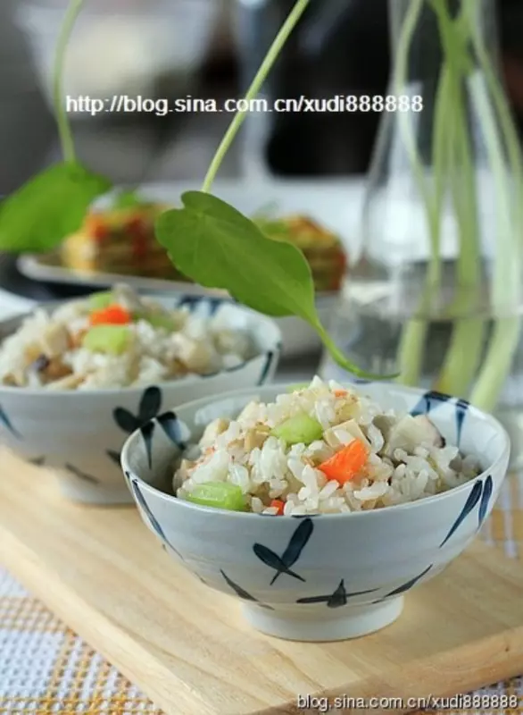 蔬菜糙米飯