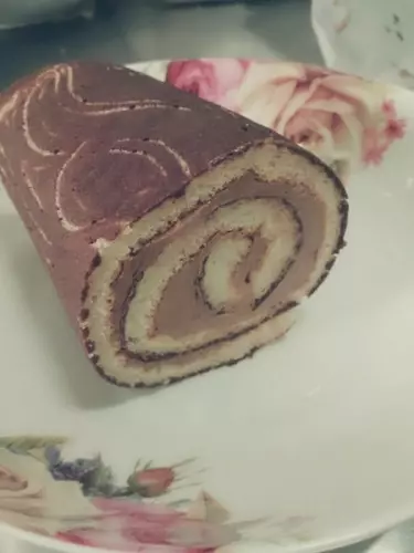 巧克力木紋蛋糕卷