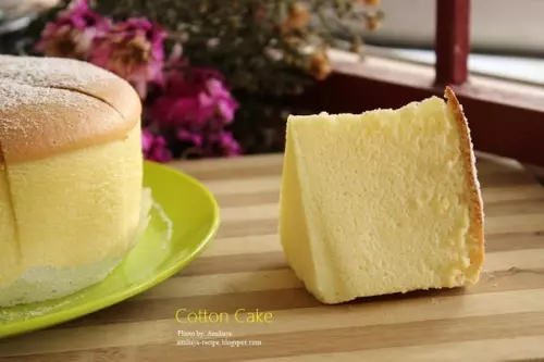 棉花蛋糕Cotton Cake的詳細做法！像棉花一樣柔軟 !