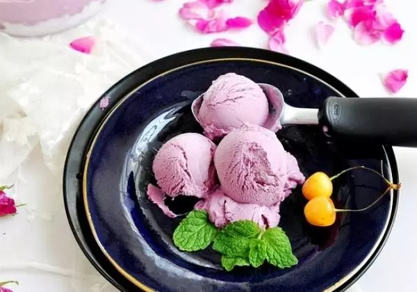 紫薯蜂蜜冰淇淋的做法