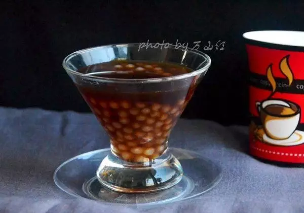咖啡椰汁西米露的做法