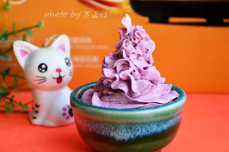 香芋紫薯冰激凌的做法