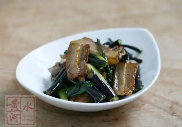 紫菜苔炒鹹肉的做法