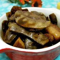 扁豆燉肉的做法