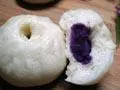 紫薯餡包子的做法