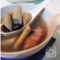 牛蒡黑豆煲雞湯的做法