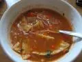 chicken tortilla soup（墨西哥風味玉米餅雞肉湯）的做法