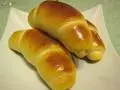奶香麵包——電動打蛋器和面、烤箱發酵法的做法