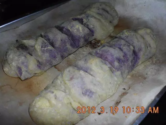 紫薯卷包