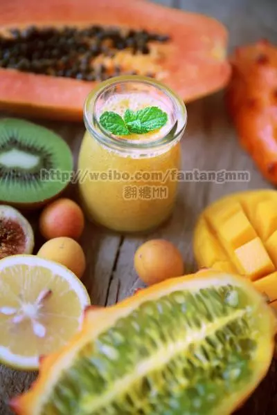 熱帶水果綜合果汁