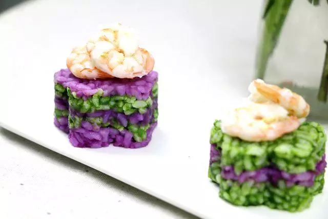 紫甘藍茼蒿壽司飯