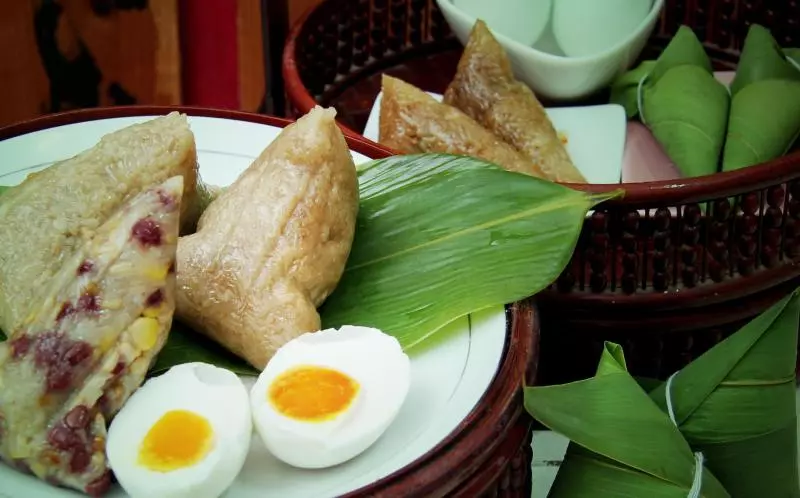 蛋黃鮮肉粽