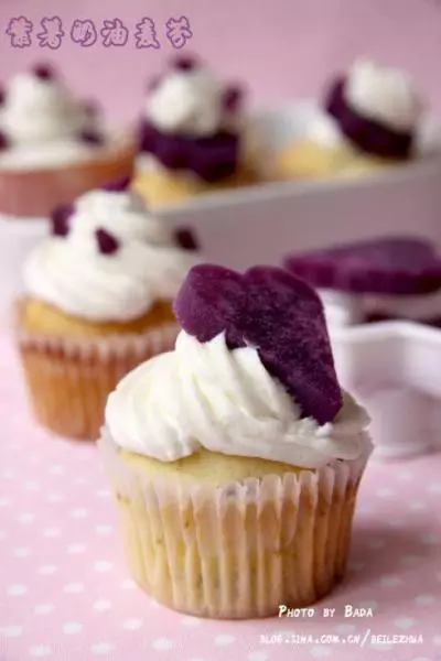 紫薯麥芬蛋糕