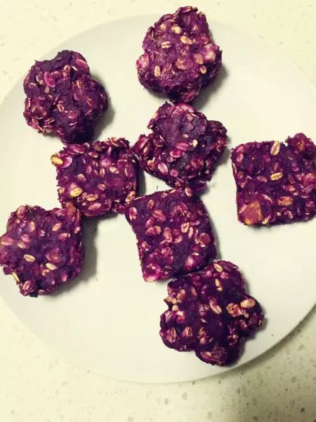 低卡紫薯脆麥片