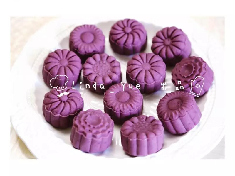 牛奶紫薯小餅