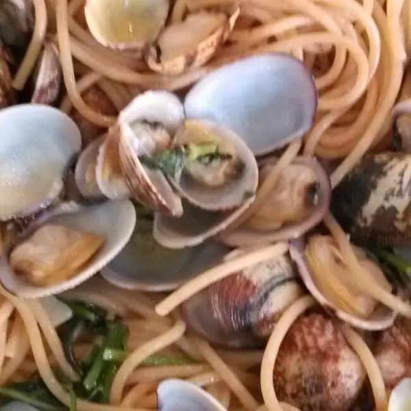 義大利海鮮面。