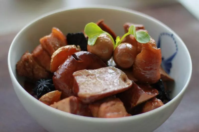 暖融融秋季菜—五香燜肉