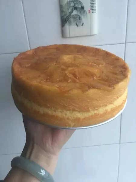 焦糖菠蘿翻轉蛋糕