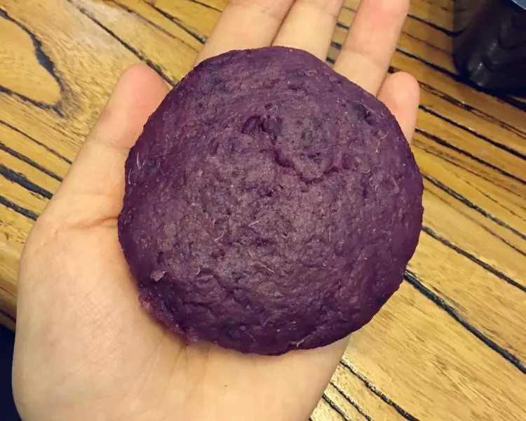 紫薯黑麥餅
