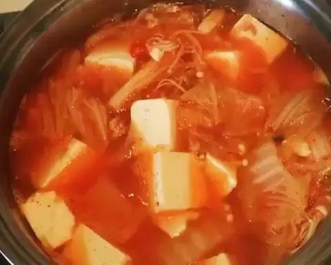 韓式金槍魚泡菜湯
