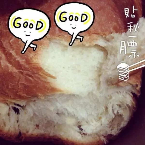 麵包機版甜麵包