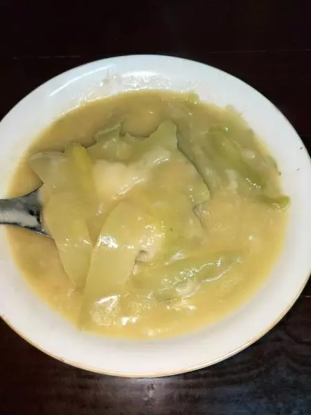 黃瓜麵疙瘩湯
