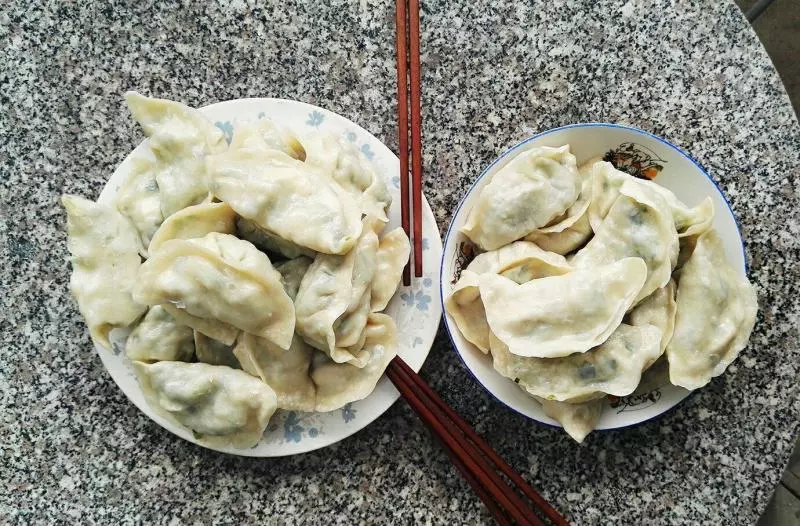 豆腐蒸餃