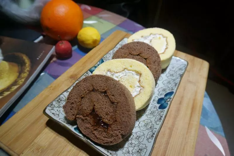 日式海綿蛋糕卷(無油低卡配方)