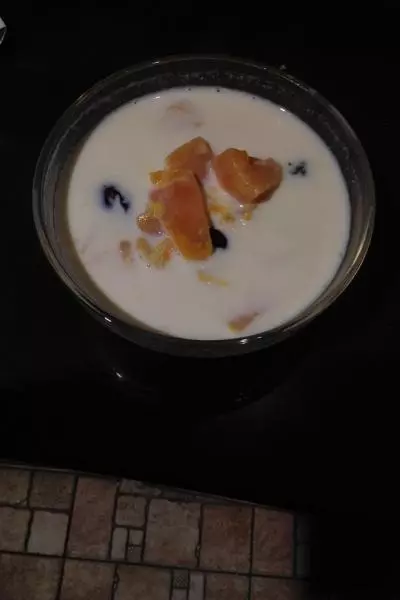 木瓜紅棗燉牛奶