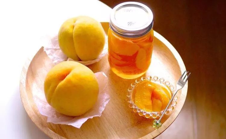 黃桃罐頭簡單自製版