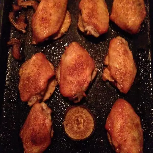 香菇烤雞翅