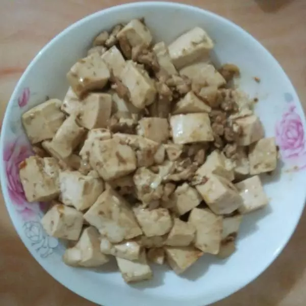 豆腐炒肉