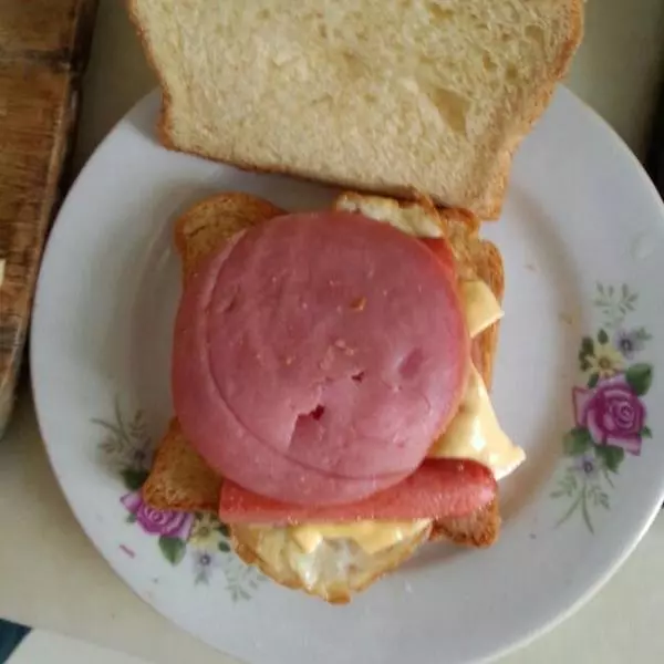 營養早餐三明治