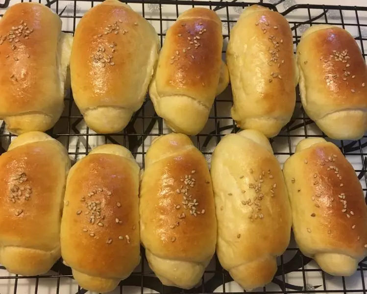 用松下麵包機做簡易小麵包