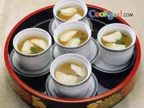清湯豆腐餃子