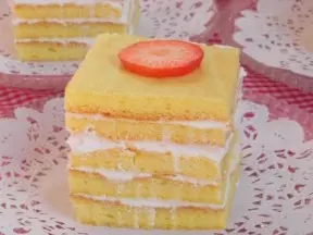 偽千層奶油蛋糕
