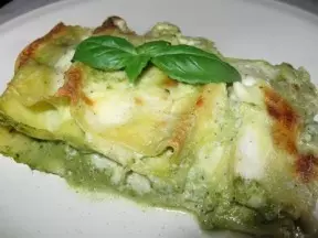 義大利羅勒醬千層面lasagna al pesto