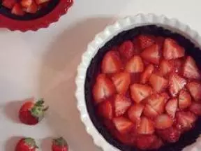 簡易草莓餡餅