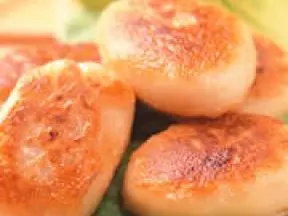 韭黃鮮蝦餡餅