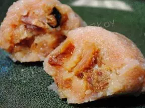 香菇叉燒肉粽