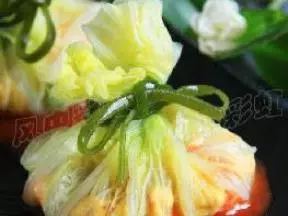 鮮蝦白菜包