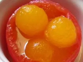 【番茄橙汁冬瓜球】