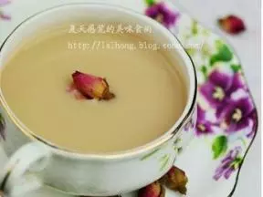玫瑰奶茶